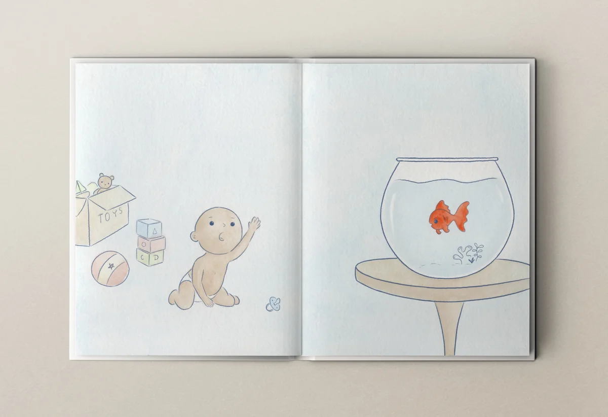 Magic book illustration and editorial art by Daniela Collomb